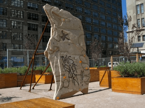 The addition to Taber's piece