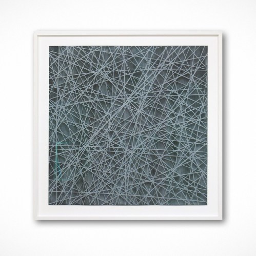 Batty_Holding Pattern #5 drypoint print